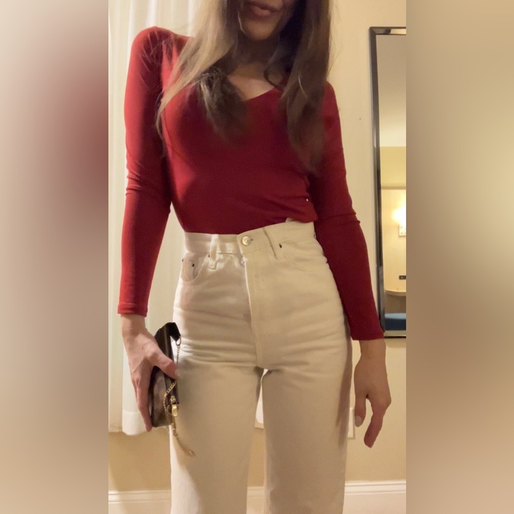 Dé Rococo high waisted white denim - Picture 7 of 14